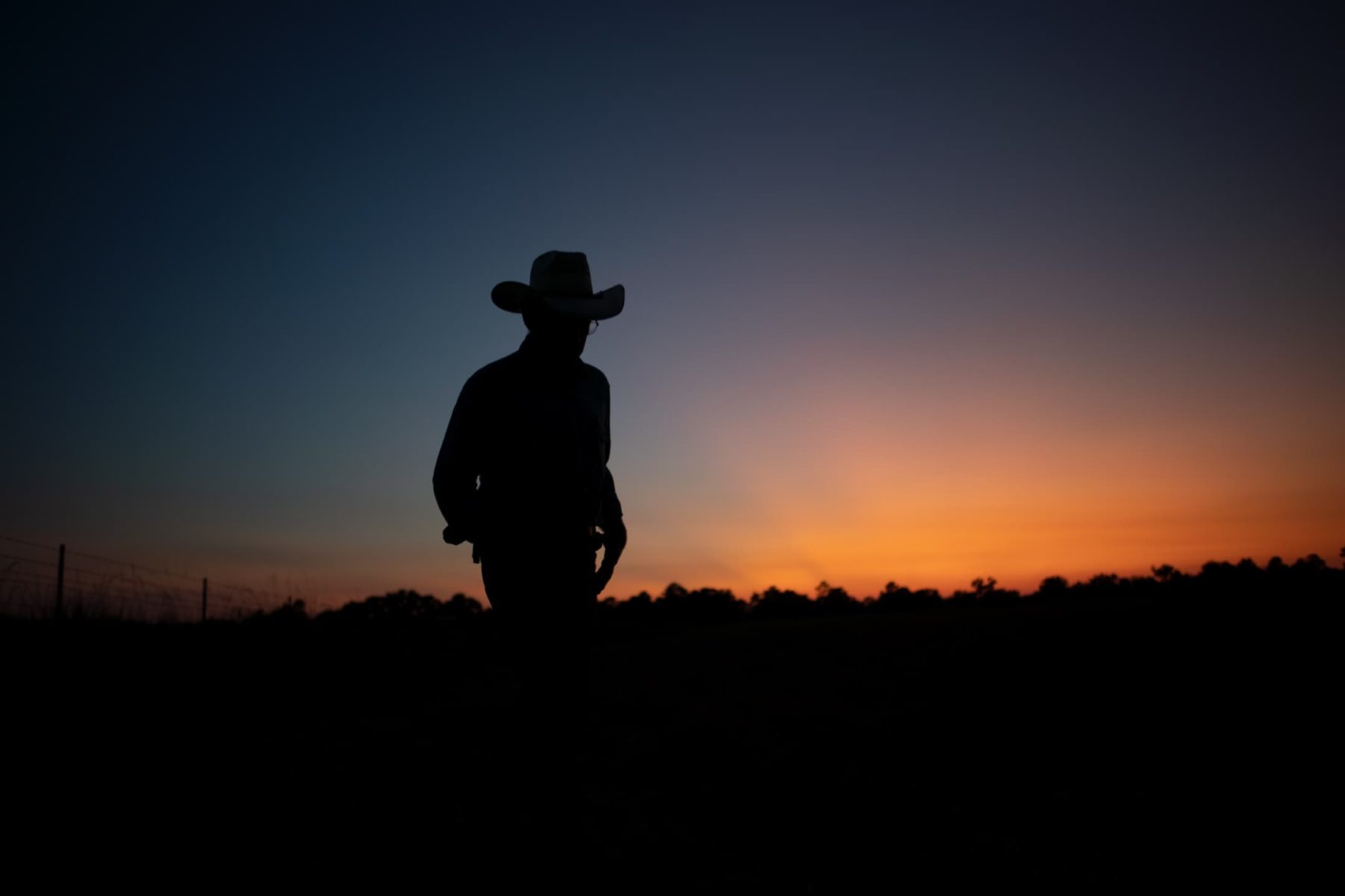 rancher silhouette