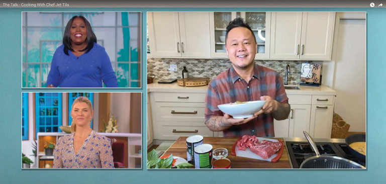 the talk - cooking with chef jet tila